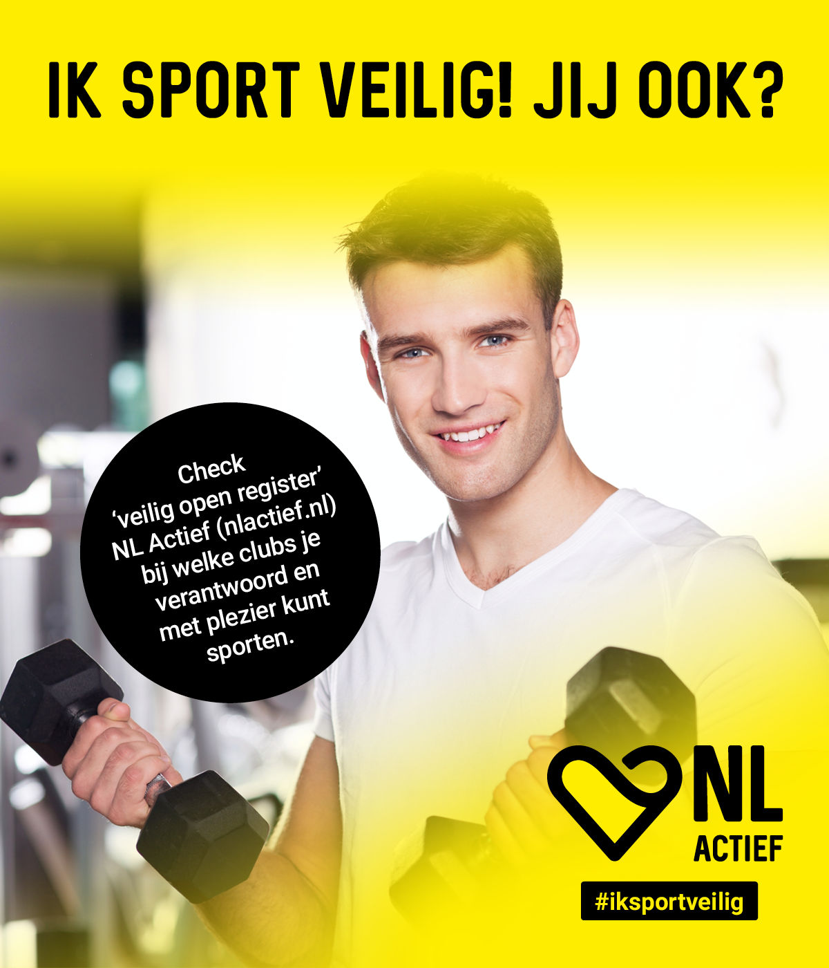 Veilig sporten bij Fitness de Bataaf!