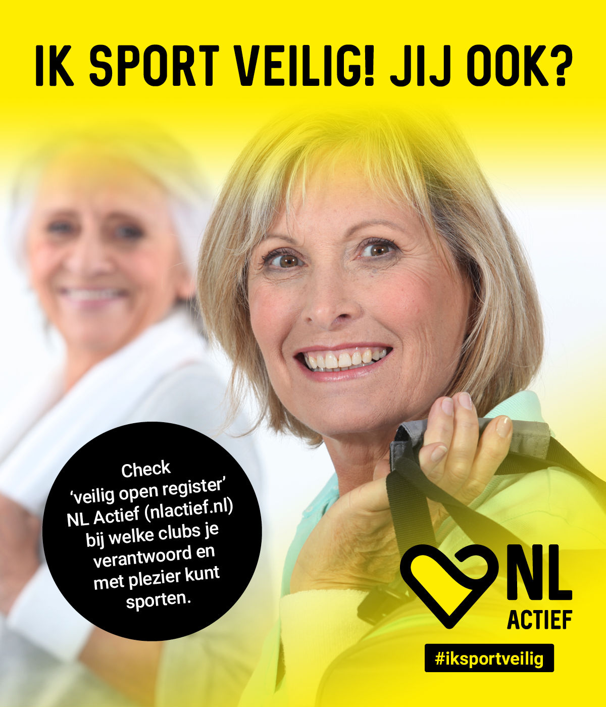 Veilig sporten voor ouderen bij Fitness de Bataaf!